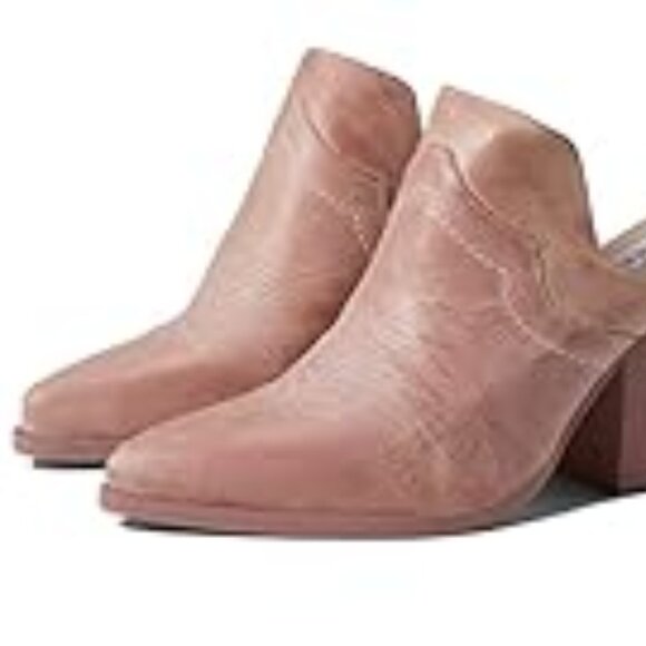 Steve Madden Leather Roseland Western Mule 8 1/2 - Picture 3 of 3